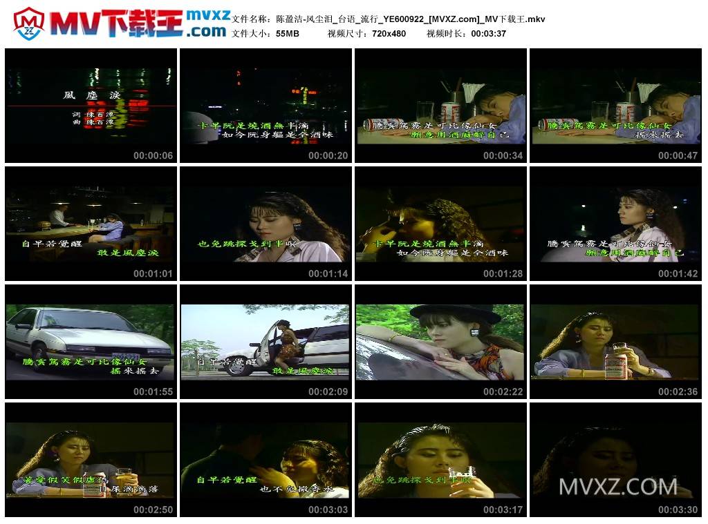 陈盈洁-风尘泪_台语_流行_YE600922
